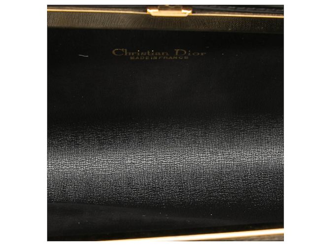 Clutch Diorissimo Trotter Canvas Nera Dior con Catena e Tracolla Nero - vista 4