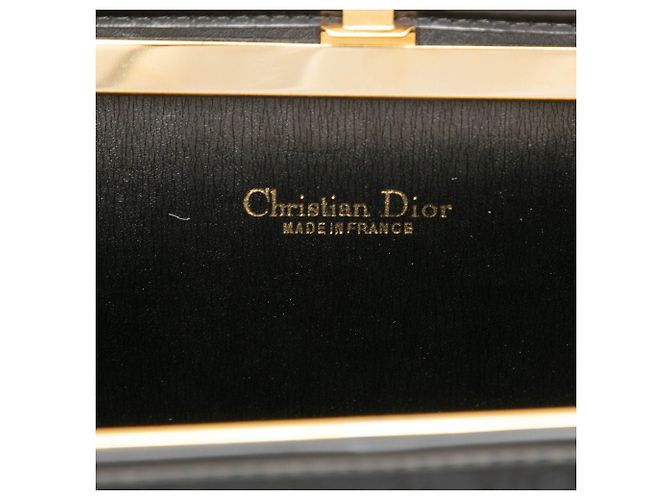 Clutch Diorissimo Trotter Canvas Nera Dior con Catena e Tracolla Nero - vista 5