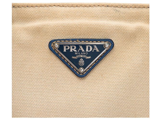 Prada Saffiano Canvas Tote in Blau - Ansicht 5