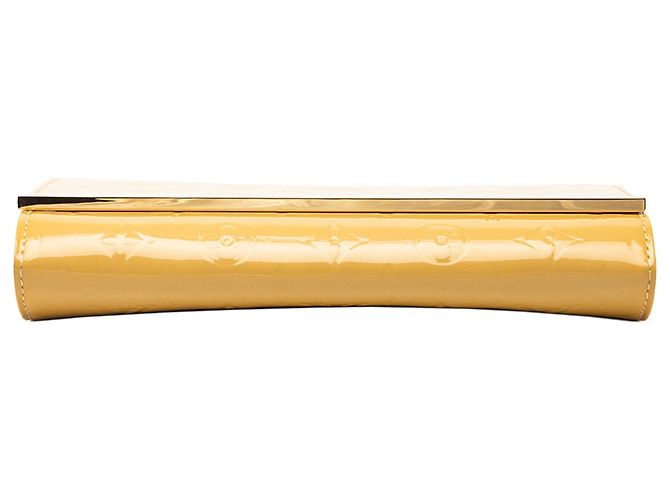 Borsa Ana Monogram Vernis Giallo Louis Vuitton - vista 3