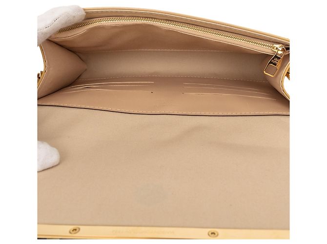 Borsa Ana Monogram Vernis Giallo Louis Vuitton - vista 4