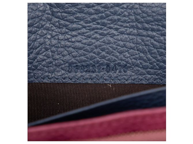 Borsa a tracolla Gucci Dollar in pelle di vitello rosa con tracolla - vista 6