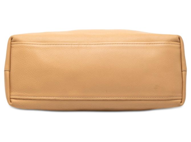 Borsa Tote Prada Vitello Daino Marrone - vista 3