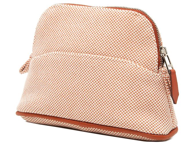 Custodia Orange Hermès Mini Cotton Bolide Casaque Case Pouch Arancione - vista 2