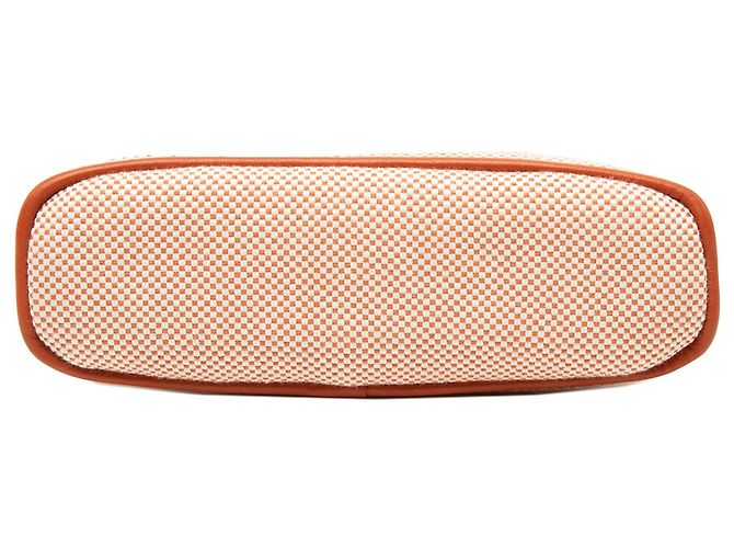 Custodia Orange Hermès Mini Cotton Bolide Casaque Case Pouch Arancione - vista 3