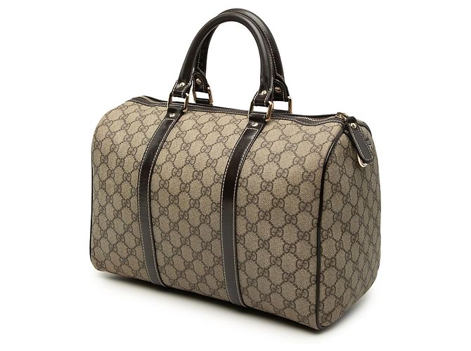 Borsa Boston Gucci Joy Medium GG Supreme Beige - vista 2