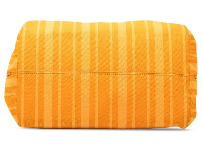 Borsa Tote Louis Vuitton Canvas Plein Soleil PM Gialla Giallo - vista 3