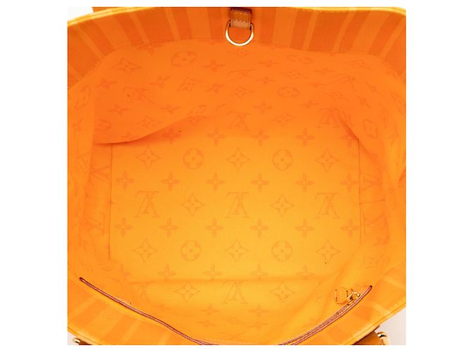 Borsa Tote Louis Vuitton Canvas Plein Soleil PM Gialla Giallo - vista 4