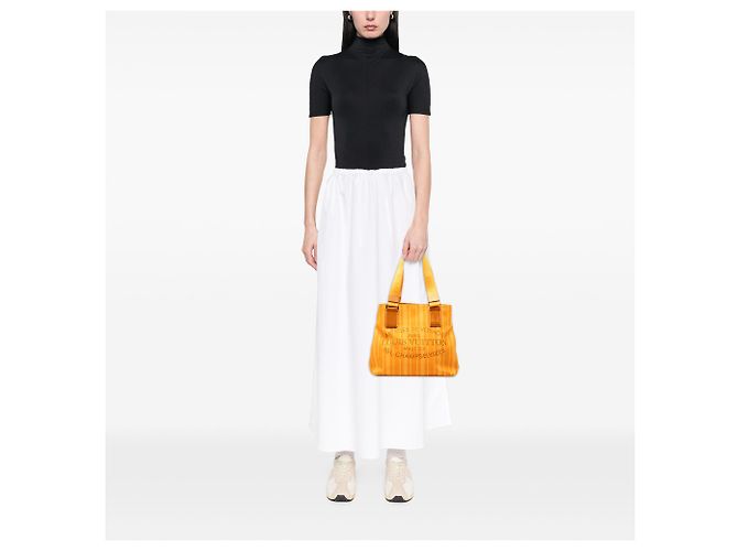 Borsa Tote Louis Vuitton Canvas Plein Soleil PM Gialla Giallo - vista 7
