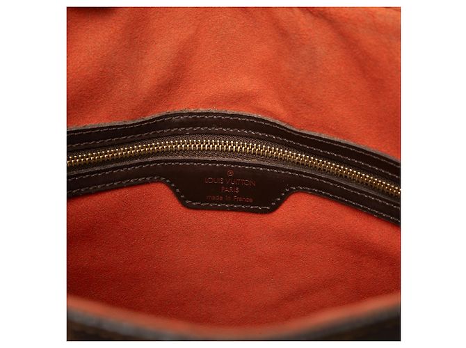 Borsa Tote Louis Vuitton Damier Ebene Uzes marrone - vista 5