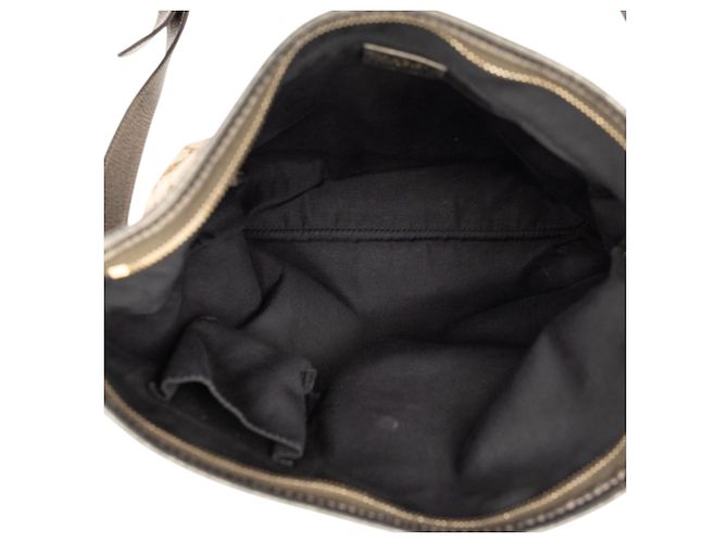 Borsa a tracolla Gucci GG Canvas Abbey D Ring Beige - vista 4