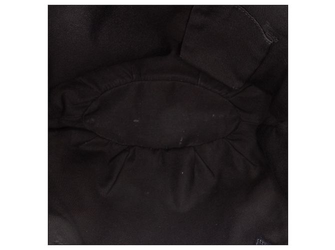 Borsa Gucci GG Canvas Abbey D Ring Nera Nero - vista 4