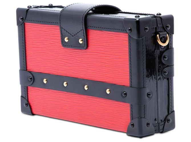 Black Louis Vuitton Epi Petit Malle Crossbody Bag - view 2