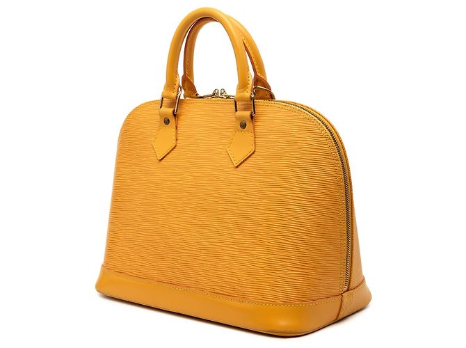 Borsa Louis Vuitton Epi Alma PM Arancione - vista 2