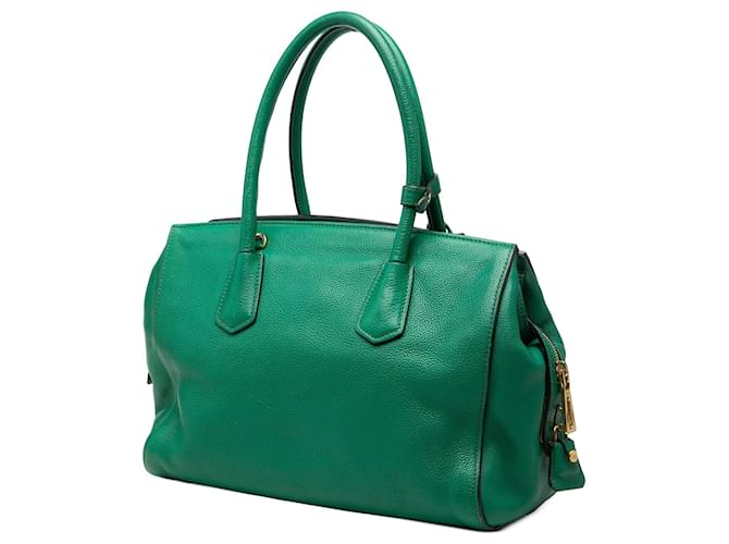 Prada Vitello Daino Tote Grün - Ansicht 2