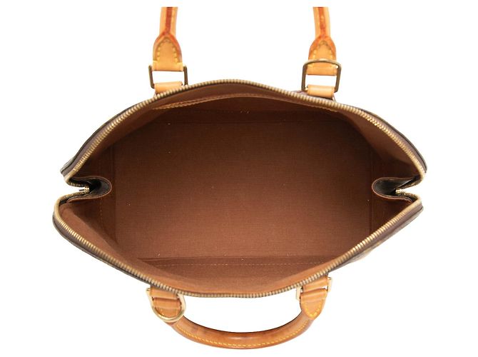 Borsa a mano Louis Vuitton Monogram Alma PM Marrone - vista 4