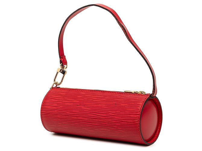 Borsa Louis Vuitton Epi Pochette Papillon rossa Rosso - vista 2