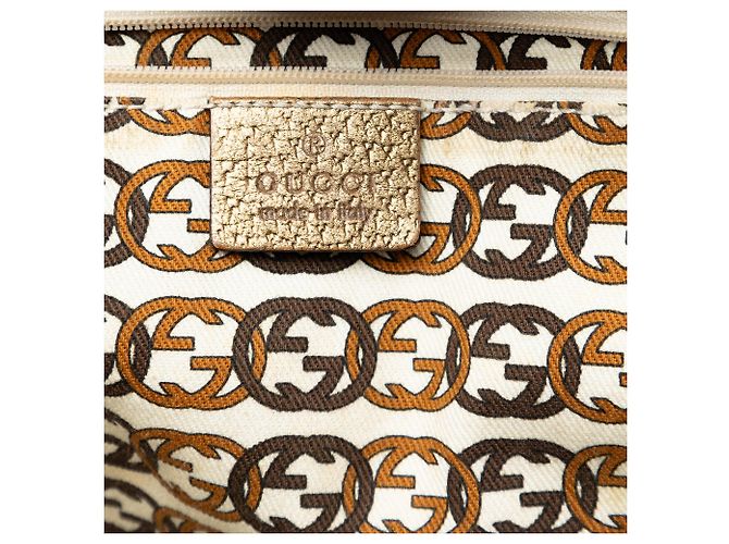 Borsa Tote Gucci GG Canvas Princy beige - vista 5