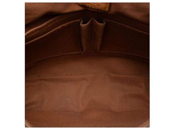 Bolso bandolera Louis Vuitton Monogram Beaubourg Messenger MM Marrón Castaño - vista 4