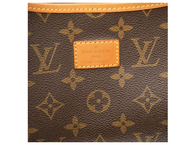 Borsa a tracolla Louis Vuitton Monogram Saumur 35 Marrone - vista 5