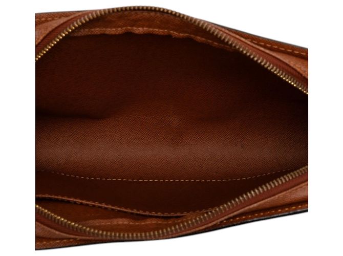 Borsa a pochette Louis Vuitton Monogram Orsay Marrone - vista 4