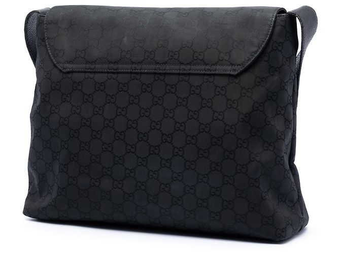 Borsa a tracolla Gucci GG Canvas nera Nero - vista 2