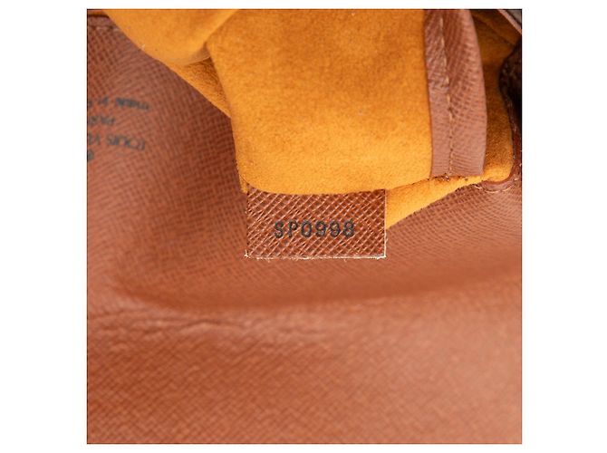 Borsa a tracolla Louis Vuitton Monogram Musette Tango marrone con tracolla corta - vista 6