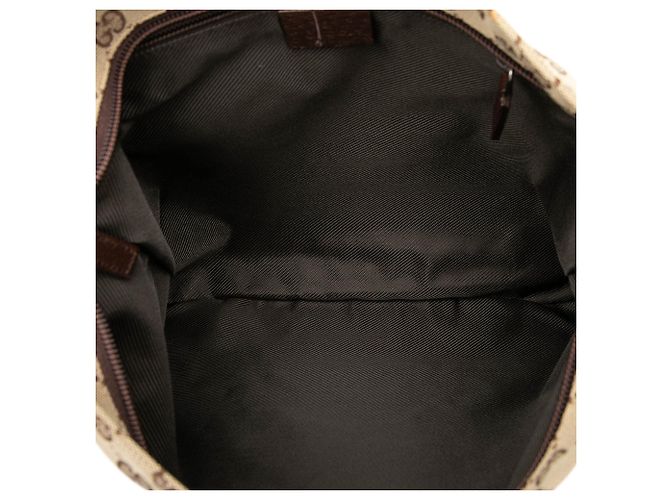 Borsa a Tracolla Gucci GG Canvas Beige - vista 4