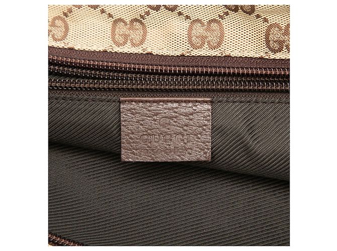 Borsa a Tracolla Gucci GG Canvas Beige - vista 5