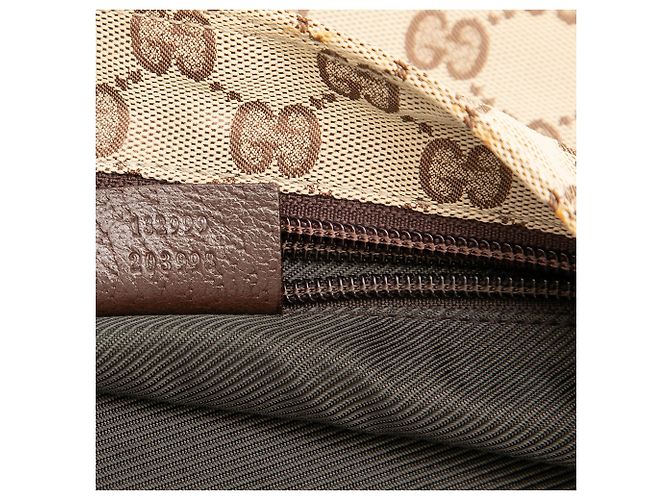 Borsa a Tracolla Gucci GG Canvas Beige - vista 6
