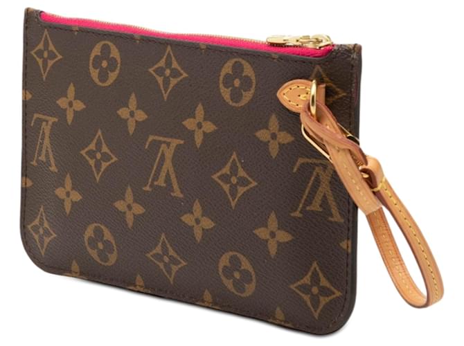Pouch Louis Vuitton Monogram Neverfull PM Marrone - vista 2