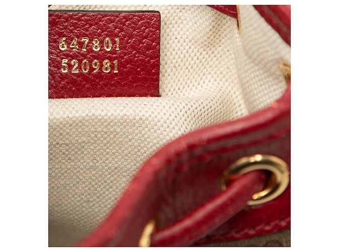 Borsa a secchiello Gucci Micro GG Supreme Doraemon Beige - vista 6