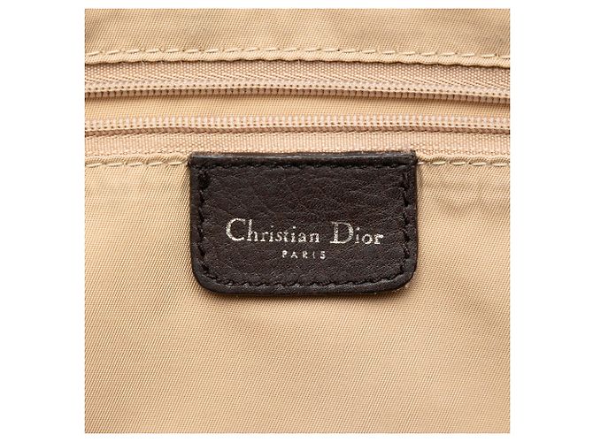 Marrone Dior Diorissimo Trotter Canvas Street Chic Crossbody - vista 5