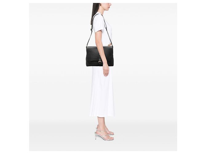 Borsa a tracolla Louis Vuitton Utah Omaha Nera Nero - vista 6