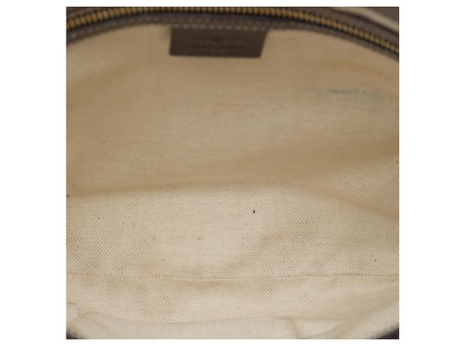 Borsa a tracolla Gucci GG Canvas Web Mayfair Beige - vista 4