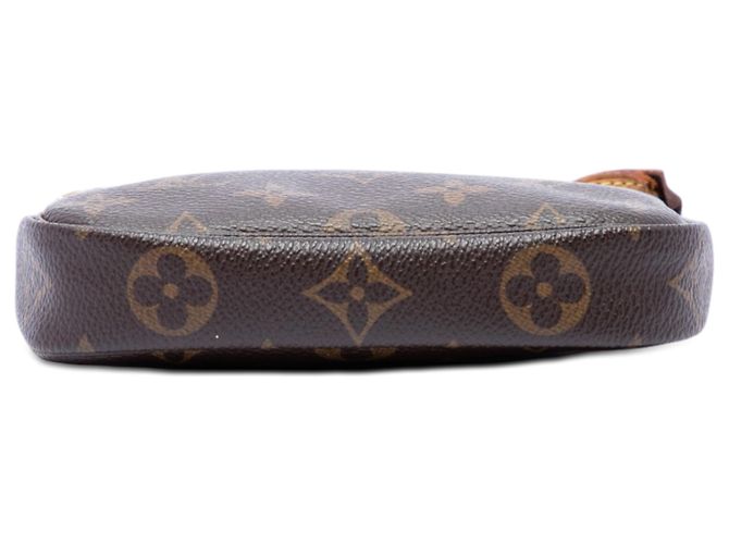 Borsa a mano Louis Vuitton Monogram Mini Pochette Accessoires Marrone - vista 3