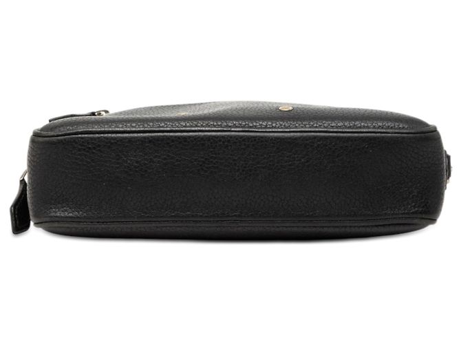Clutch Louis Vuitton Taiga Kasai nera Nero - vista 3
