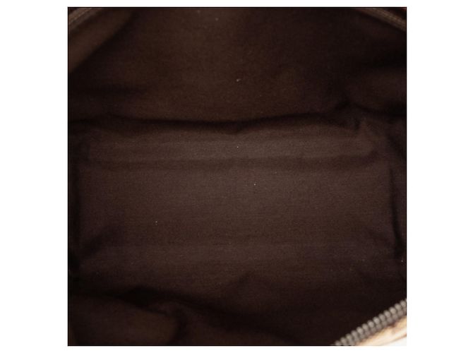 Borsa a tracolla Gucci GG Canvas beige - vista 4