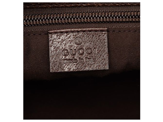 Borsa a tracolla Gucci GG Canvas beige - vista 5