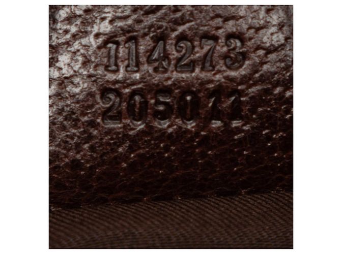 Borsa a tracolla Gucci GG Canvas beige - vista 6