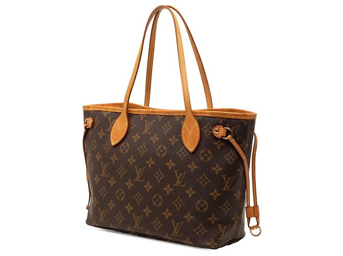 Bolso Tote Louis Vuitton Monogram Neverfull PM Marrón Castaño - vista 2