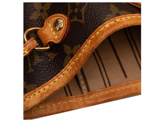 Bolso Tote Louis Vuitton Monogram Neverfull PM Marrón Castaño - vista 8
