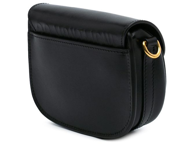Borsa a tracolla Bobby Micro in pelle di vitello nera Dior Nero - vista 2