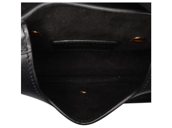 Borsa a tracolla Bobby Micro in pelle di vitello nera Dior Nero - vista 4