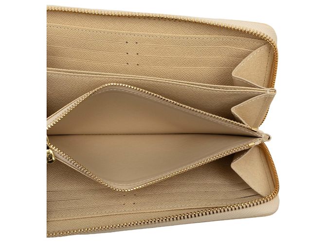 Louis Vuitton Damier Azur Zippy Long Wallet weiß - Ansicht 4