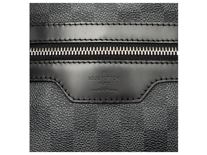 Borsa a tracolla Louis Vuitton Damier Graphite Mick MM Nera Nero - vista 5
