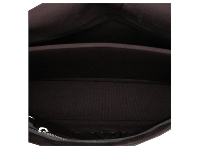 Borsa a tracolla Louis Vuitton Taiga Roman GM Grigio - vista 4