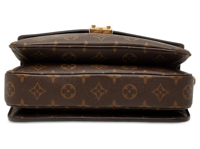 Borsa Louis Vuitton Monogram Pochette Metis Marrone - vista 3