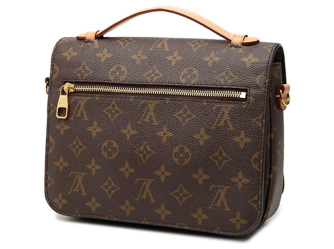 Borsa Louis Vuitton Monogram Pochette Metis marrone - vista 2