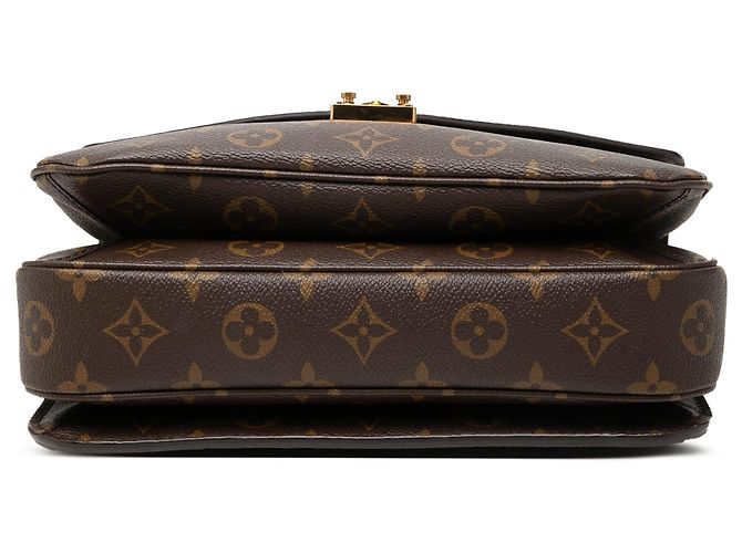 Borsa Louis Vuitton Monogram Pochette Metis marrone - vista 3